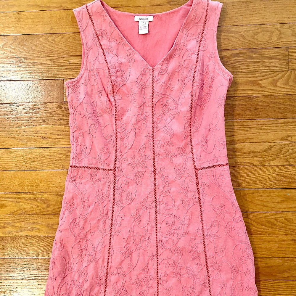 Sundance Pink Sundress size 6